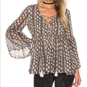 SMYM Poet Tie Top